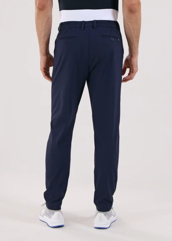 Chervò Men's SCISSORS 4-Way Stretch Print Pant - NAVY