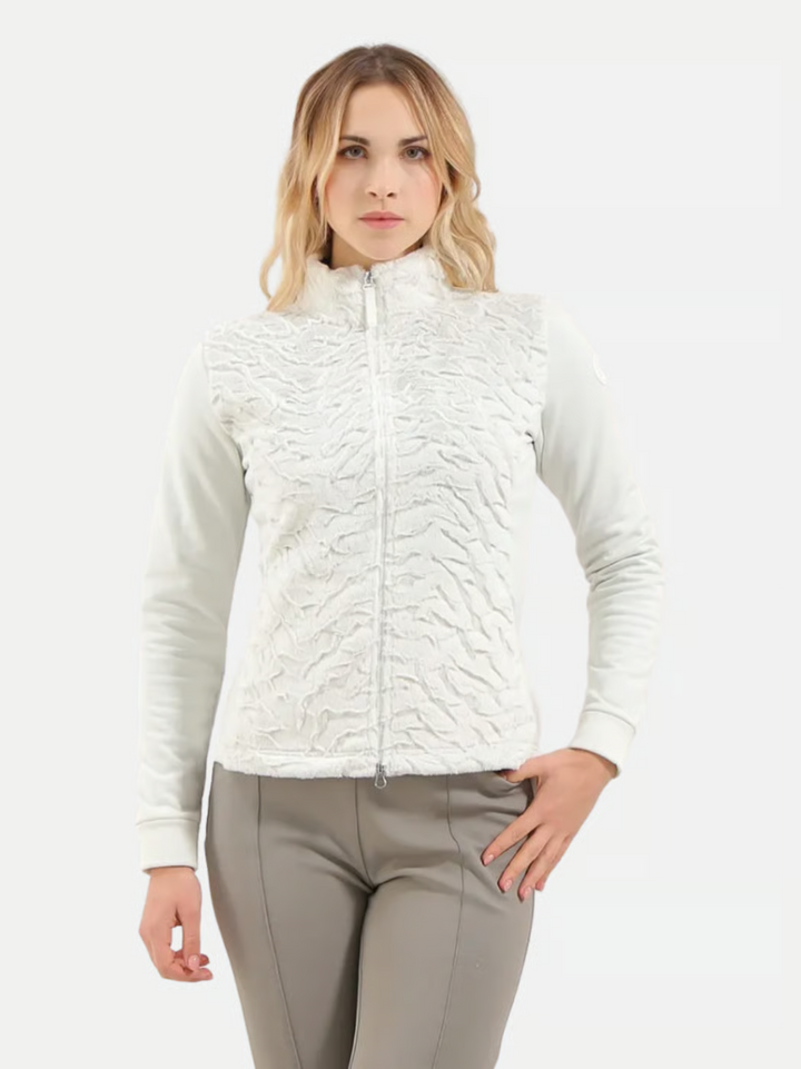 Chervò Women's  PIECE PRO-THERM® Faux Fur Golf Jacket - IVORY