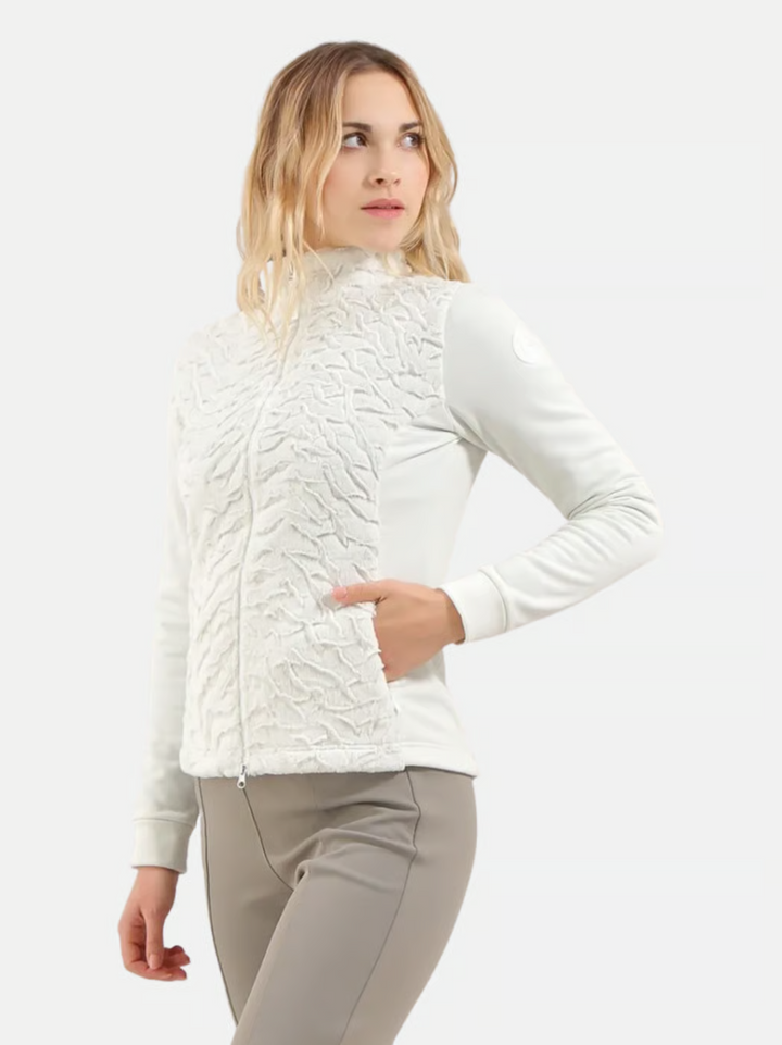 Chervò Women's  PIECE PRO-THERM® Faux Fur Golf Jacket - IVORY
