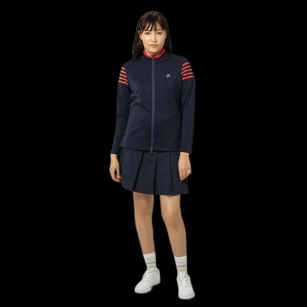 Cross Sportswear Womens Sporty Full Zip  - NAVY