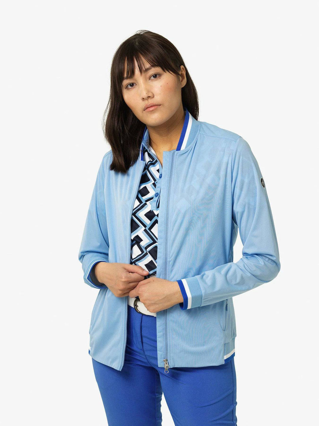 Cross Sportswear Womens Storm Jacket - BEL AIR BLUE