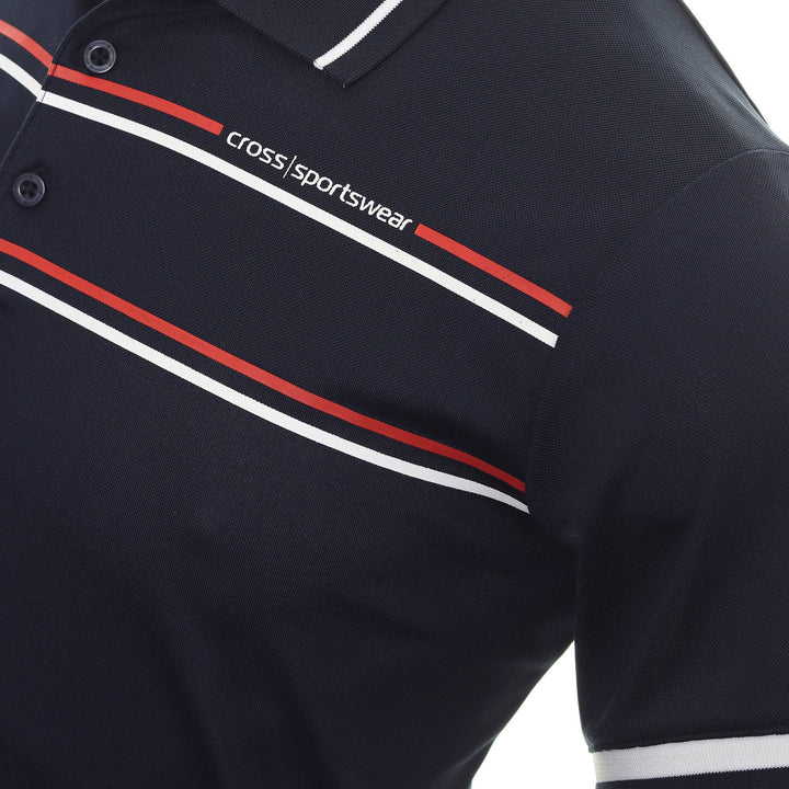 Cross Sportswear Mens Primus Polo - NAVY