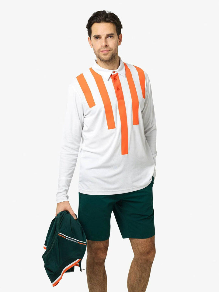 Cross Sportswear Mens Valley Long Sleeve  - WHITE