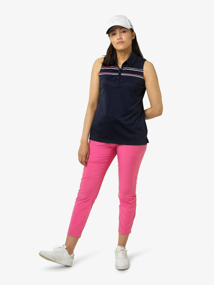 Cross Sportswear Womens Primus Polo Sleeveless - NAVY