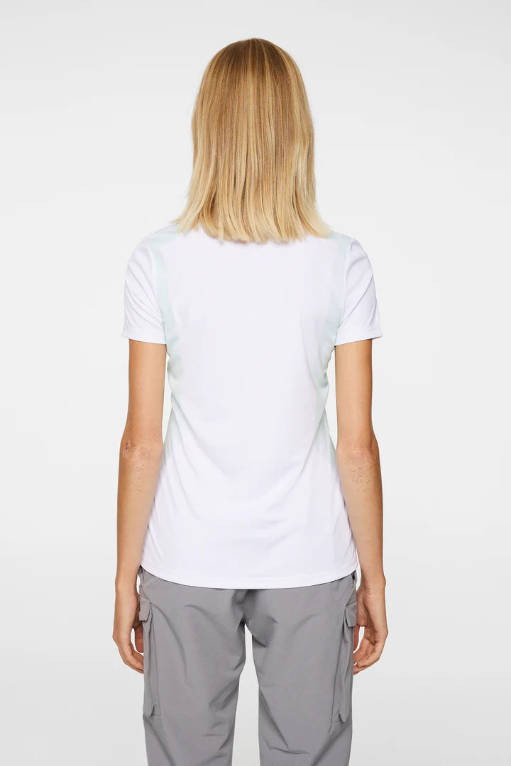 J.Lindeberg Womens Raya T-Shirt - WHITE
