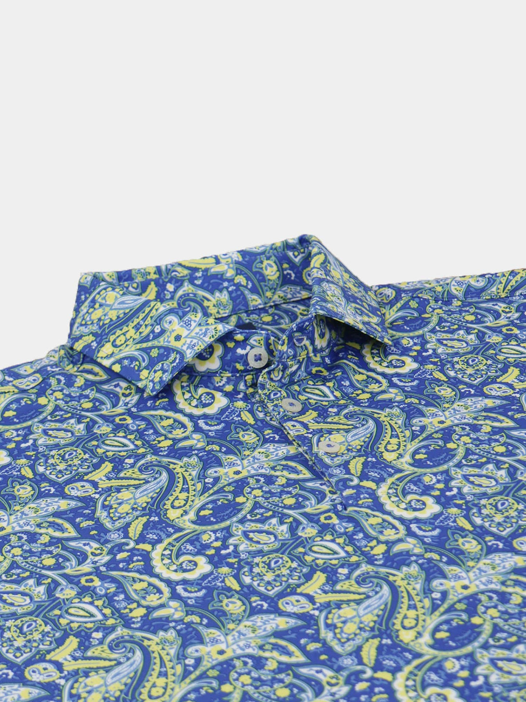 Donald Ross Men's Sport Fit Brad Polo - LAPIS / MULTI