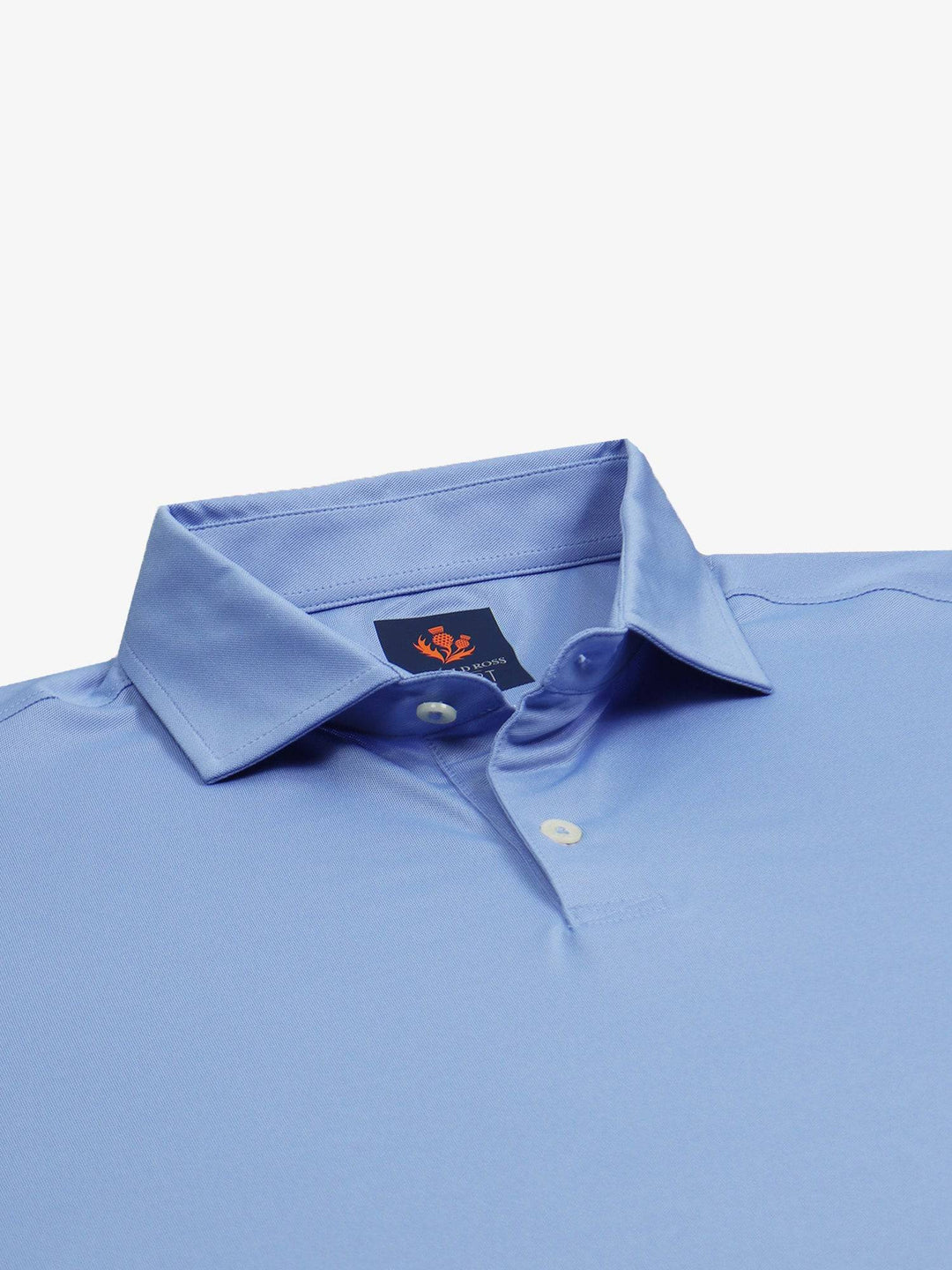 Donald Ross Men's Donny Solid Baby Pique Sport Fit Polo - PACIFIC