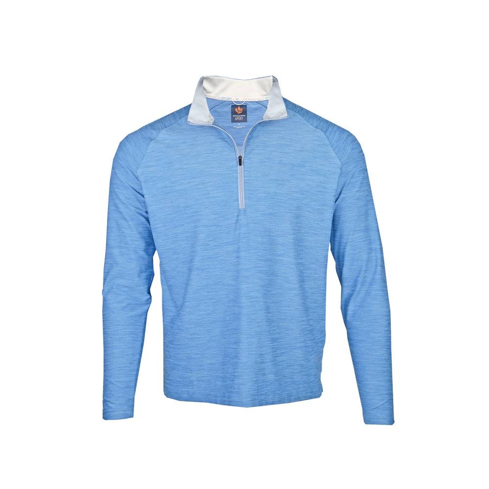 Donald Ross Mens Space Dye Pullover - COASTAL