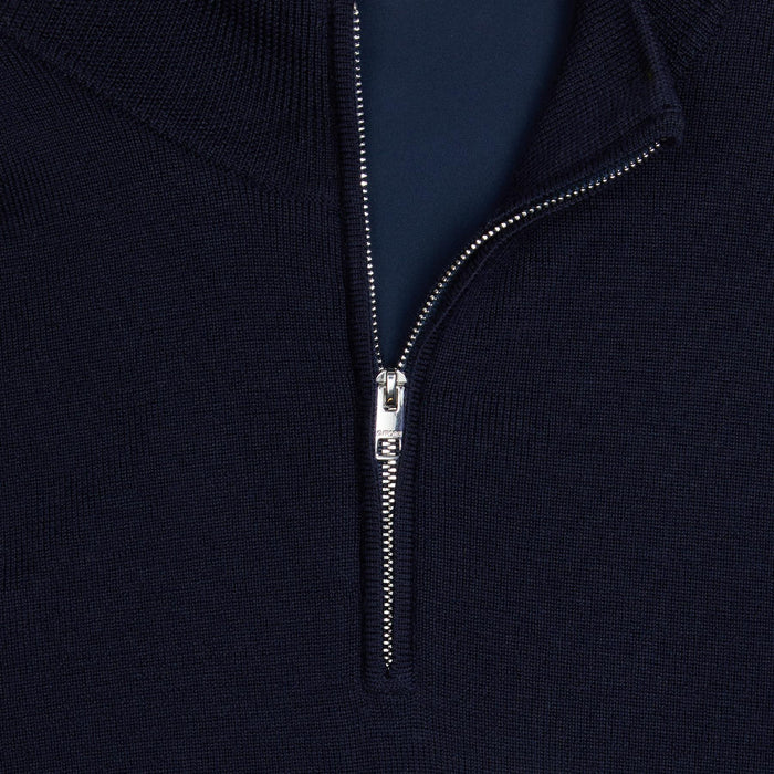 G/FORE MEN'S MERINO WOOL WINDBREAKER PULLOVER - TWILIGHT