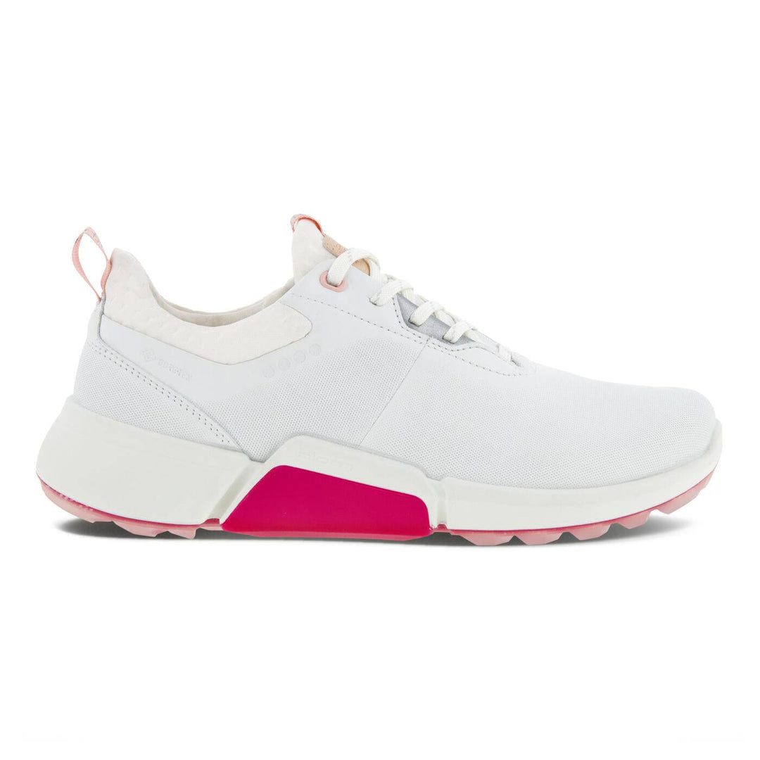 Ecco Womens Biom H4 Golf Shoes - WHITE/PINK