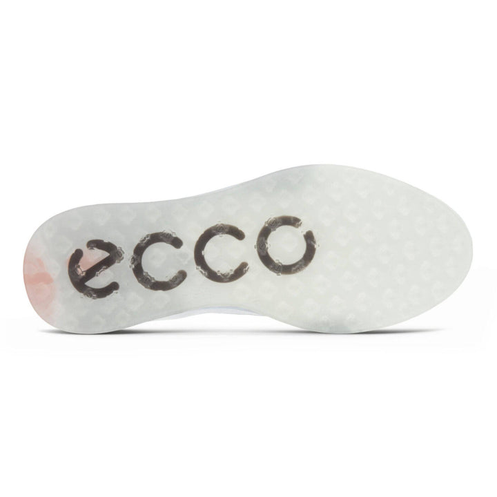 Ecco Womens S-Three Golf Shoess - WHITE/SILVER PINK