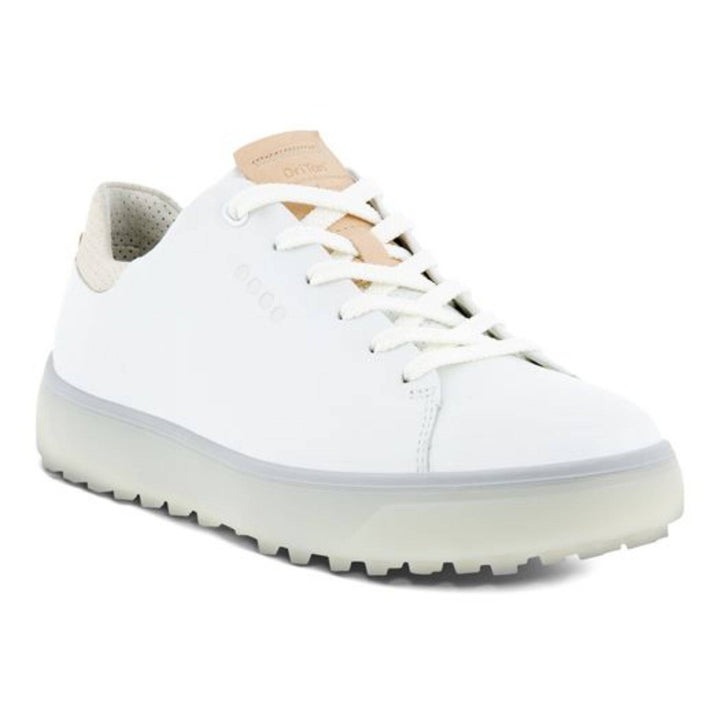 Ecco Womens Tray Spikeless Shoes -  BRIGHT WHITE