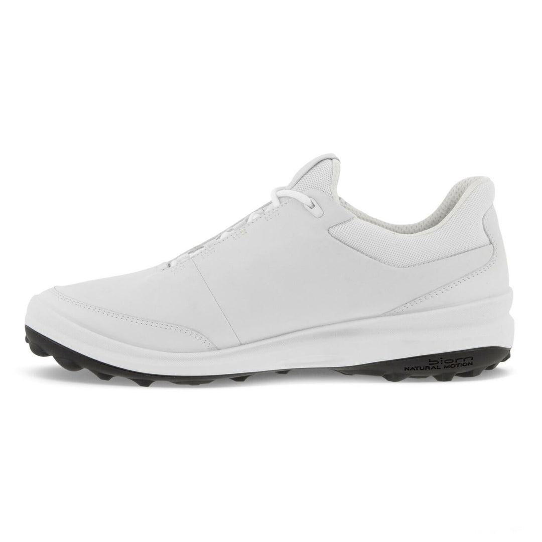 Ecco Mens Golf Biom Hybrid 3 Shoes - WHITE