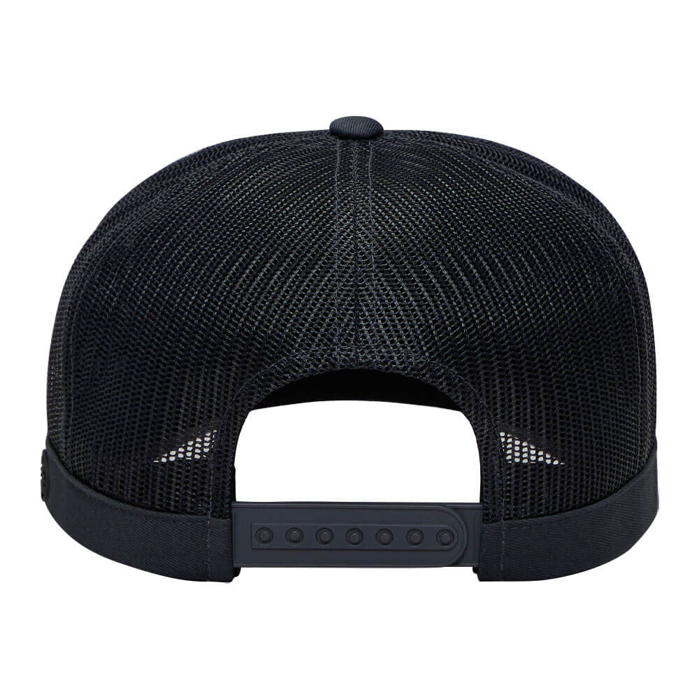 G/FORE MEN'S GRADIENT CIRCLE G'S COTTON TWILL TRUCKER HAT - CHARCOAL