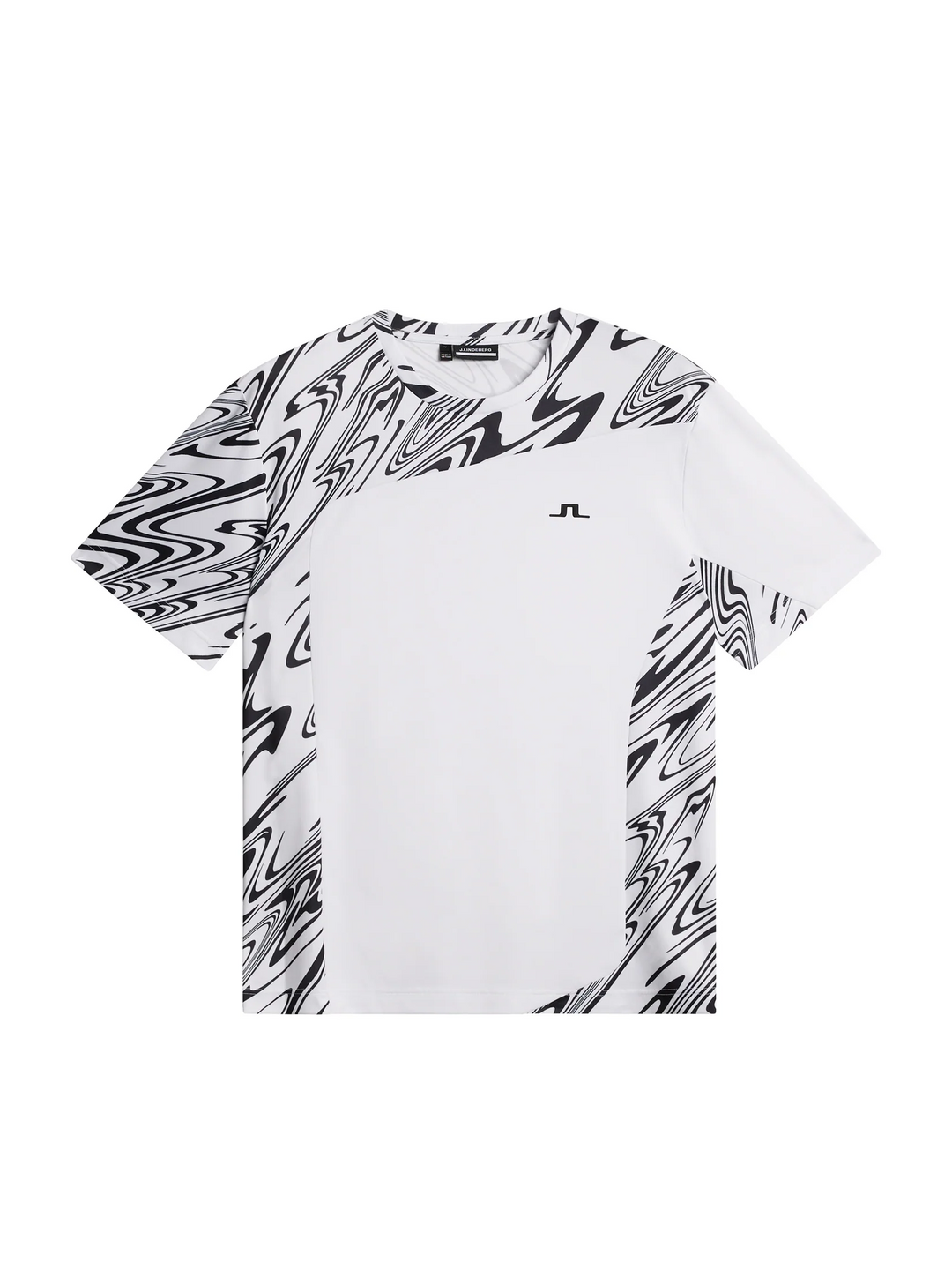 J.Lindeberg Mens Niccolo T-Shirt - LIQUIFY WHITE