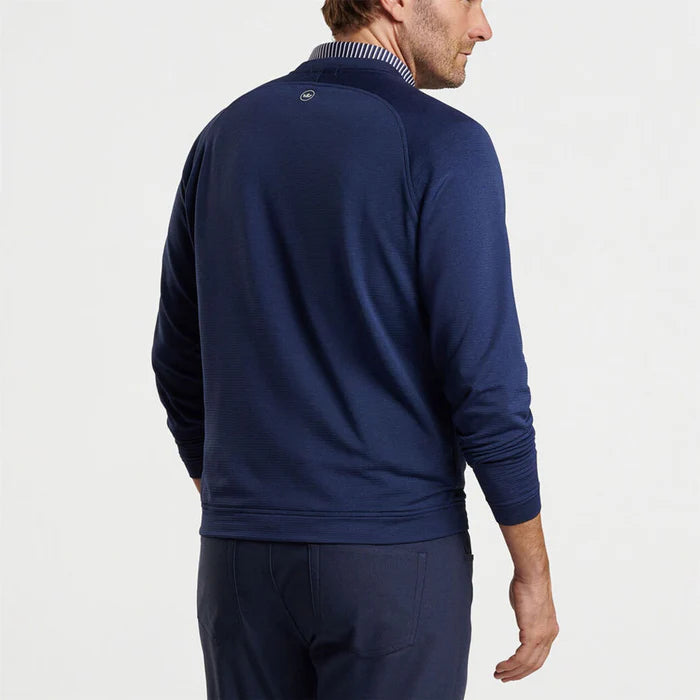 Peter Millar Men's Classic Fit Beaumont Performance Crew - NAVY