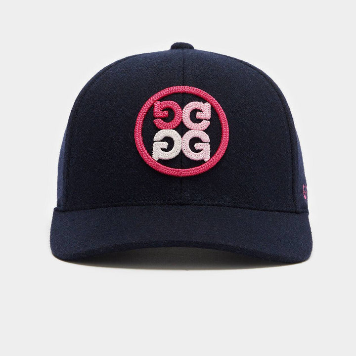 G/Fore Mens GRADIENT CIRCLE G'S FELT SNAPBACK HAT - TWILIGHT