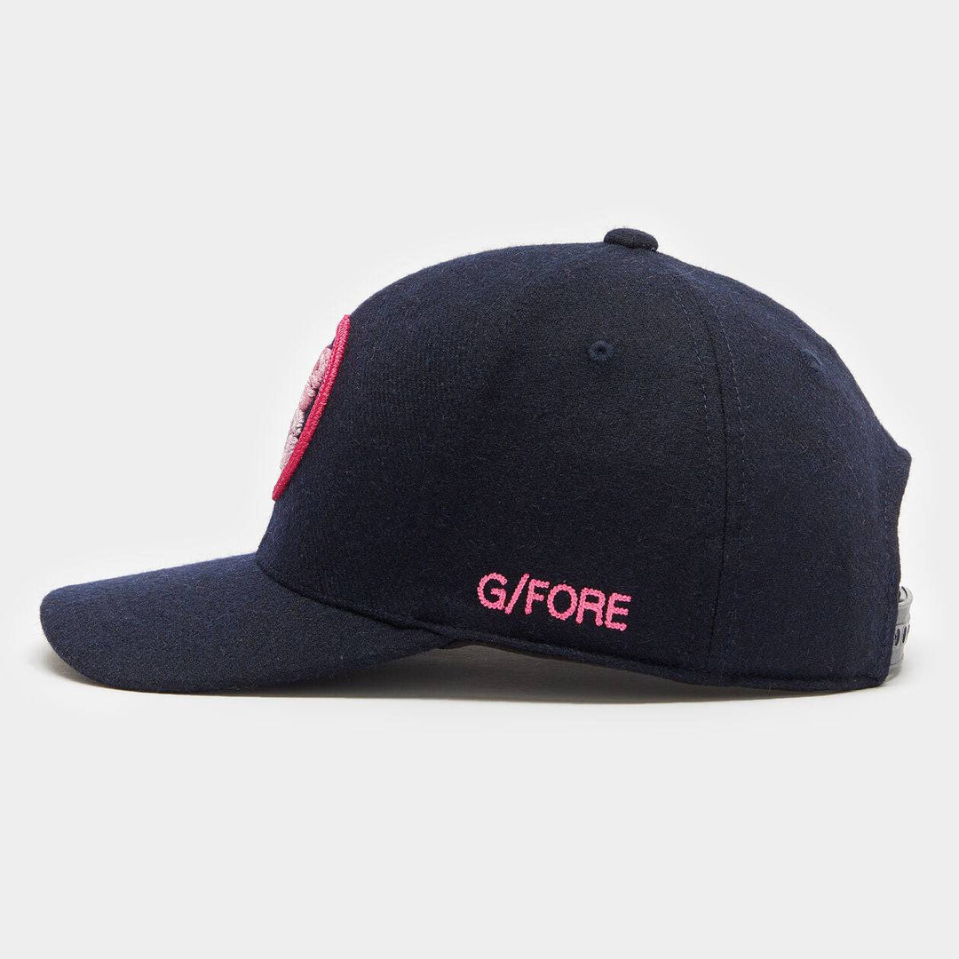 G/Fore Mens GRADIENT CIRCLE G'S FELT SNAPBACK HAT - TWILIGHT