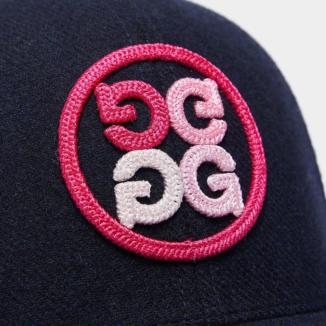 G/Fore Mens GRADIENT CIRCLE G'S FELT SNAPBACK HAT - TWILIGHT