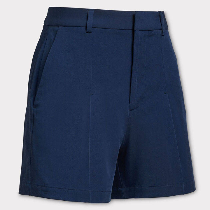 G/FORE WOMEN'S A-LINE HIGH RISE PLEATED SHORT - TWILIGHT