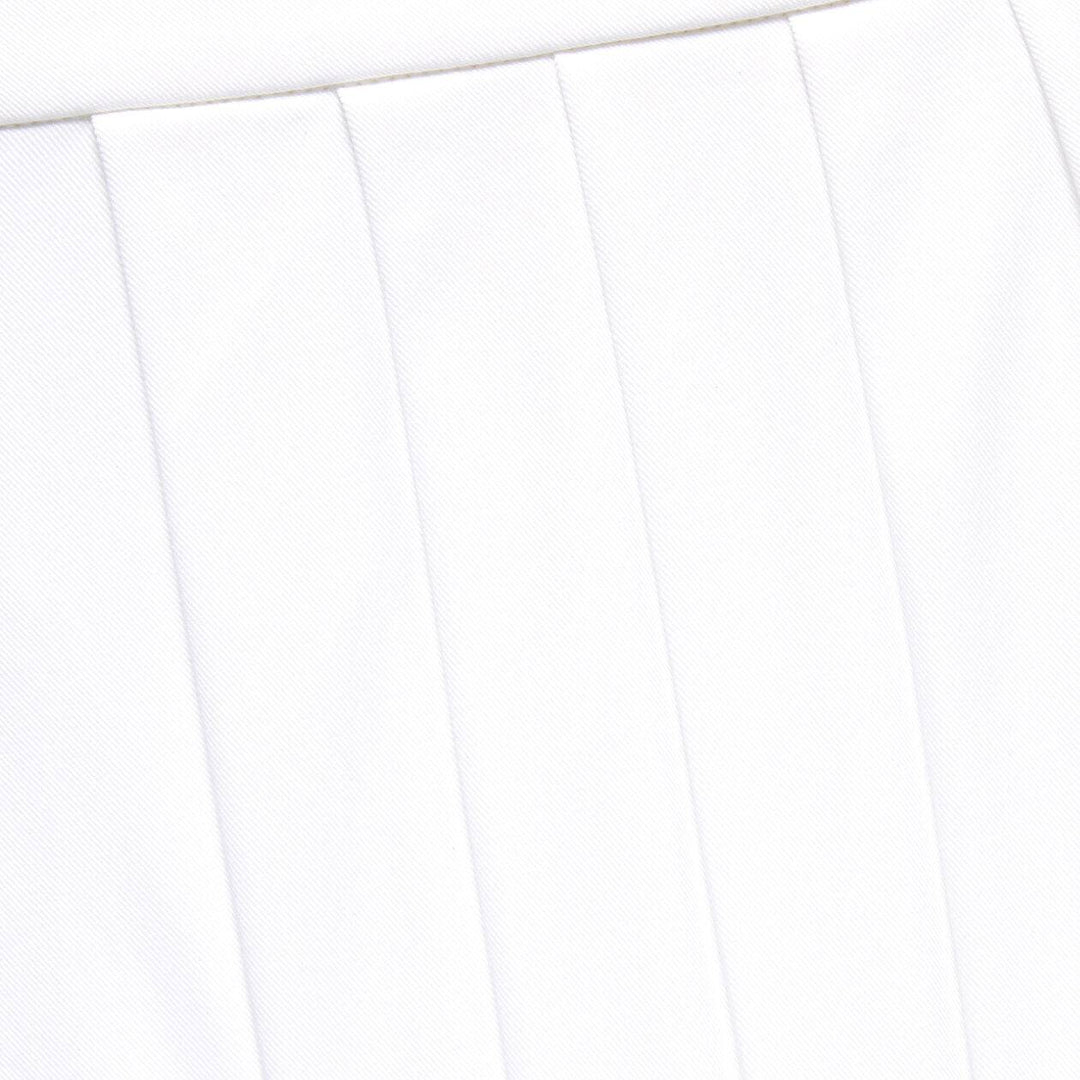 G/FORE WOMEN'S LUXE SIDE PLEAT 4 WAY STRETCH TWILL SKORT - SNOW