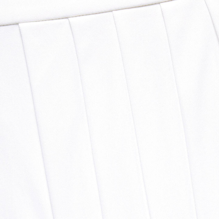 G/FORE WOMEN'S LUXE SIDE PLEAT 4 WAY STRETCH TWILL SKORT - SNOW