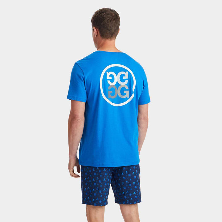 G/Fore Mens 3D Icon Maverick 4-Way Stretch 8" Inseam Short - TWILIGHT
