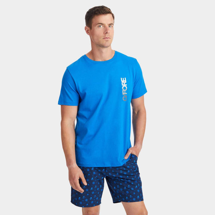 G/Fore Mens 3D Icon Maverick 4-Way Stretch 8" Inseam Short - TWILIGHT