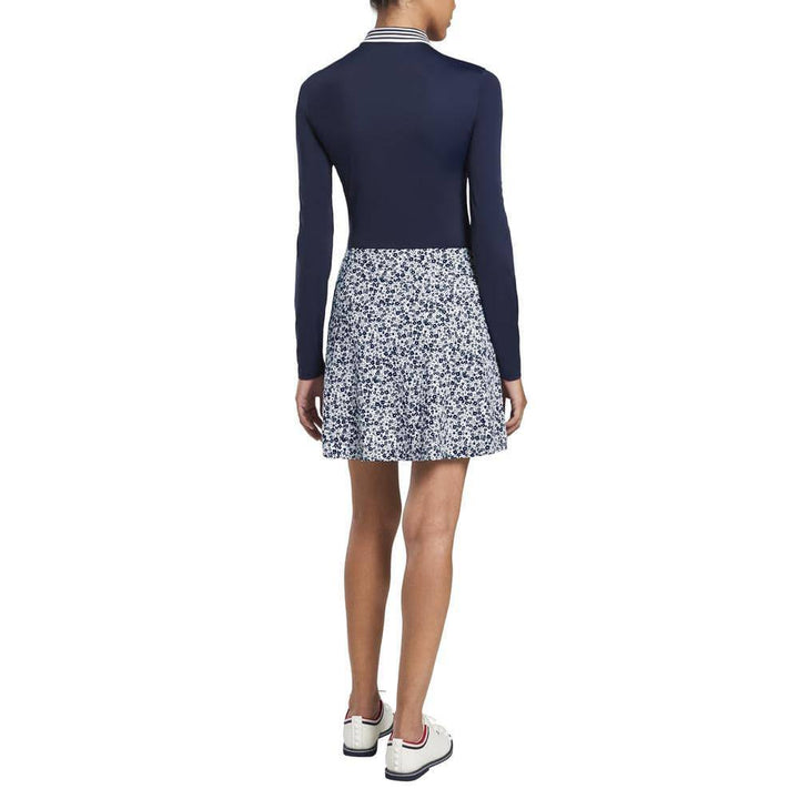 G/FORE WOMEN'S PRINT A-LINE SKORT - SNOW