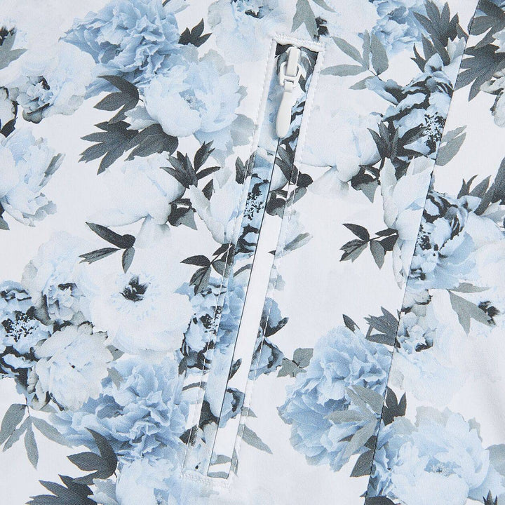 G/FORE WOMEN'S PHOT FLORAL SILKY TECH A-LINE SKORT - SNOW
