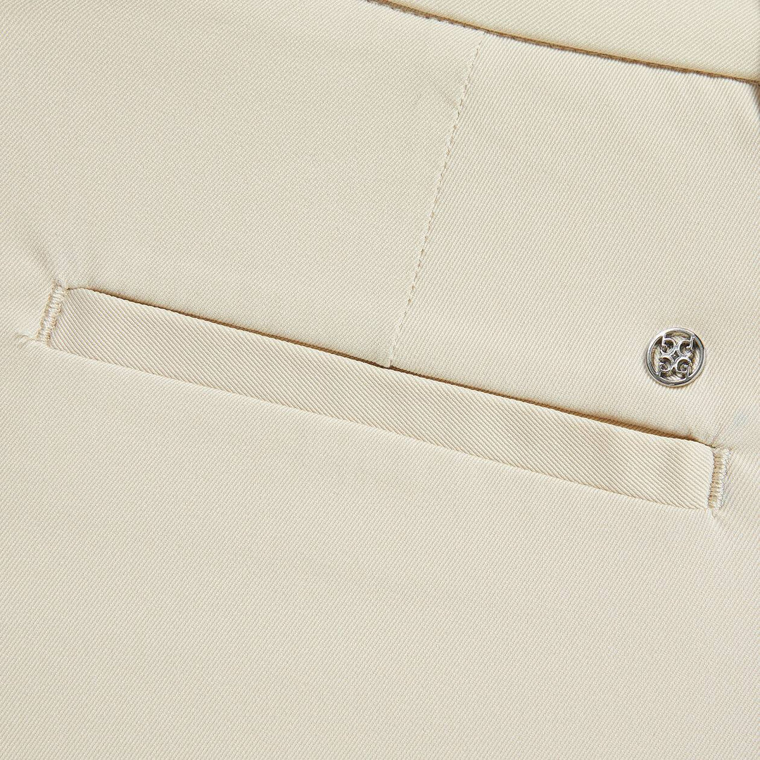 G/FORE WOMEN'S SIDE STRIPE STRETCH TECHNICAL TWIL TROUSER - STONE