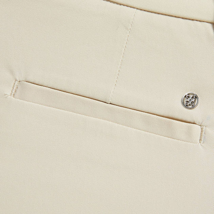 G/FORE WOMEN'S SIDE STRIPE STRETCH TECHNICAL TWIL TROUSER - STONE