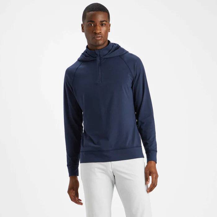 G/FORE MEN'S LUXE HOODIE MID LAYER - TWILIGHT