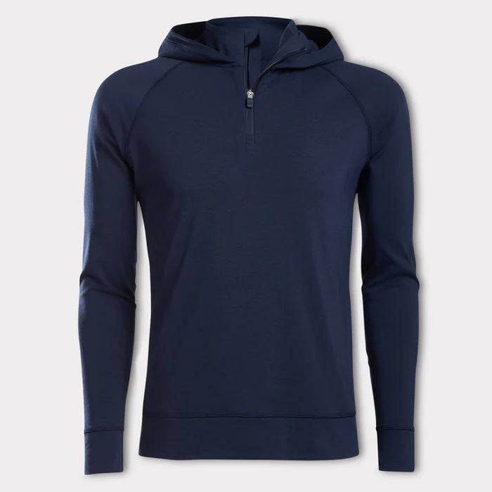 G/FORE MEN'S LUXE HOODIE MID LAYER - TWILIGHT