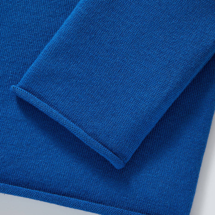 G/FORE MEN'S LOGO V-NECK MERINO WOOL SWEATER - ULTRAMARINE