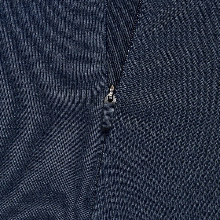 G/Fore Mens Luxe Quarter Zip Mid Layer - TWILIGHT