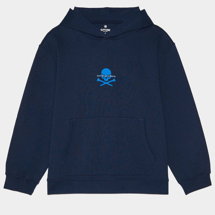 G/FORE MEN'S LTD EDITION OVERSIZED FRENCH TERRY HOODIE - TWILIGHT