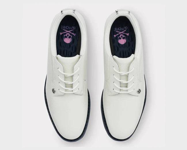 G/FORE WOMEN'S COLLECTION GALLIVANTER GOLF SHOE - SNOW / TWILIGHT