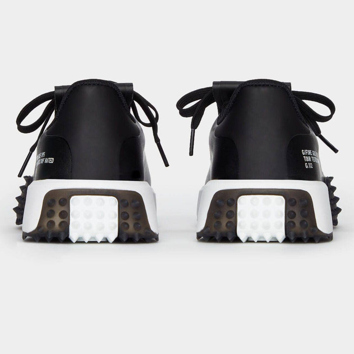 G/Fore WOMEN'S LTD EDITION G.112 P.U. LEATHER KILTIE GOLF SHOE - ONYX