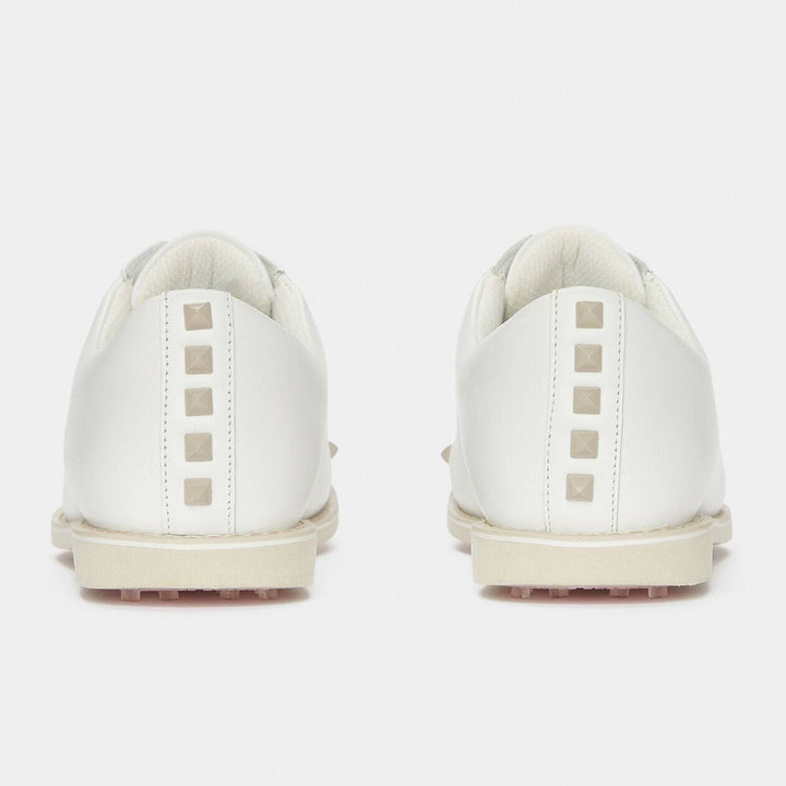G/FORE WOMEN'S STUD CAP TOE GALLIVANTER GOLF SHOE - STONE