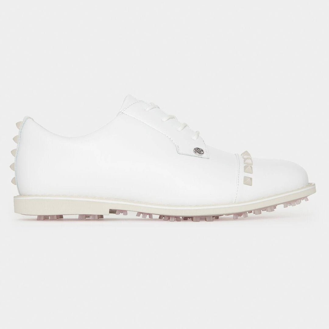 G/FORE WOMEN'S STUD CAP TOE GALLIVANTER GOLF SHOE - STONE