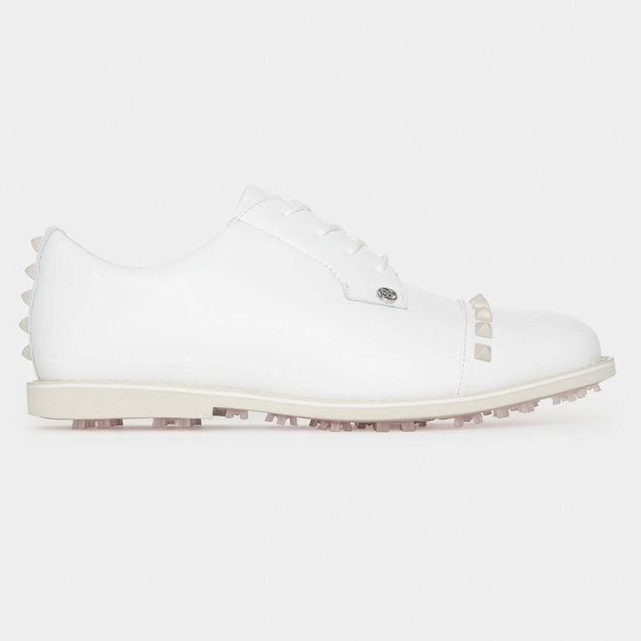 G/FORE WOMEN'S STUD CAP TOE GALLIVANTER GOLF SHOE - STONE