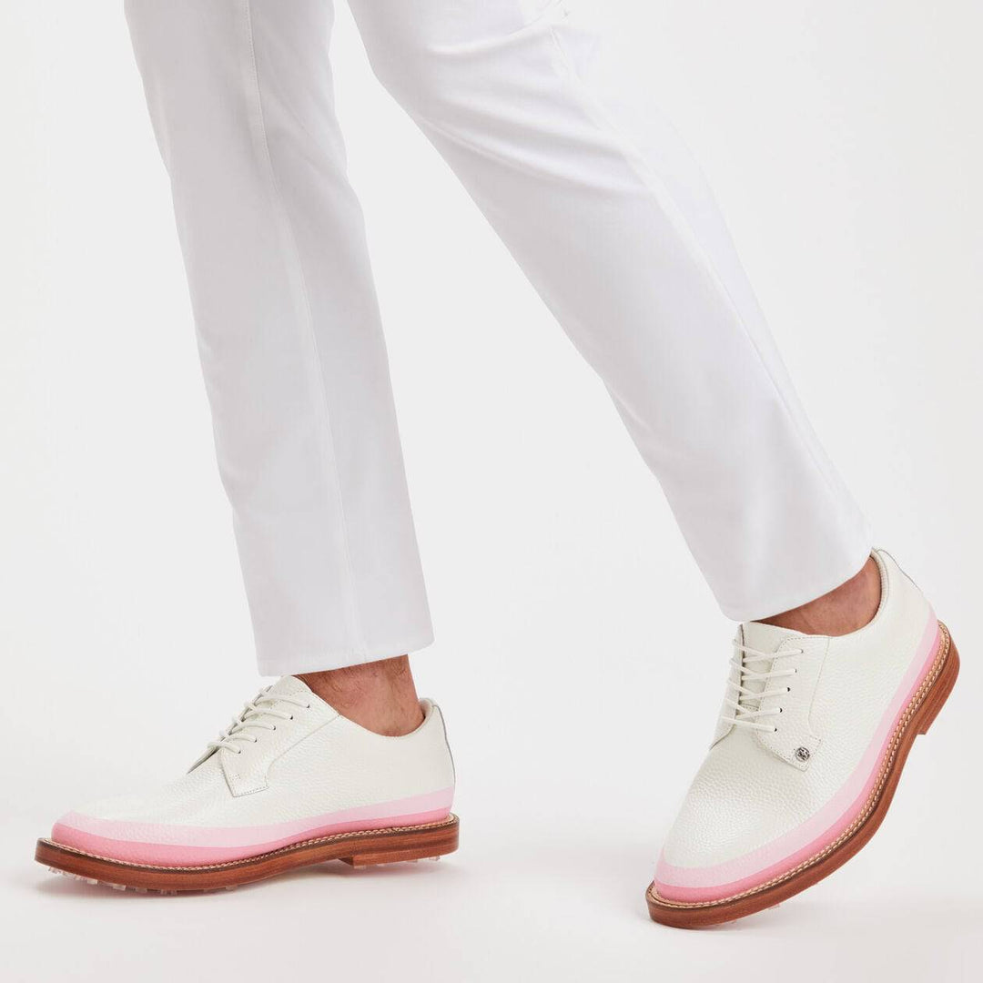 G/FORE MEN'S TUXEDO LUXE LEATHER GALLIVANTER GOLF SHOE - SNOW