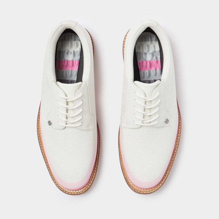G/FORE MEN'S TUXEDO LUXE LEATHER GALLIVANTER GOLF SHOE - SNOW