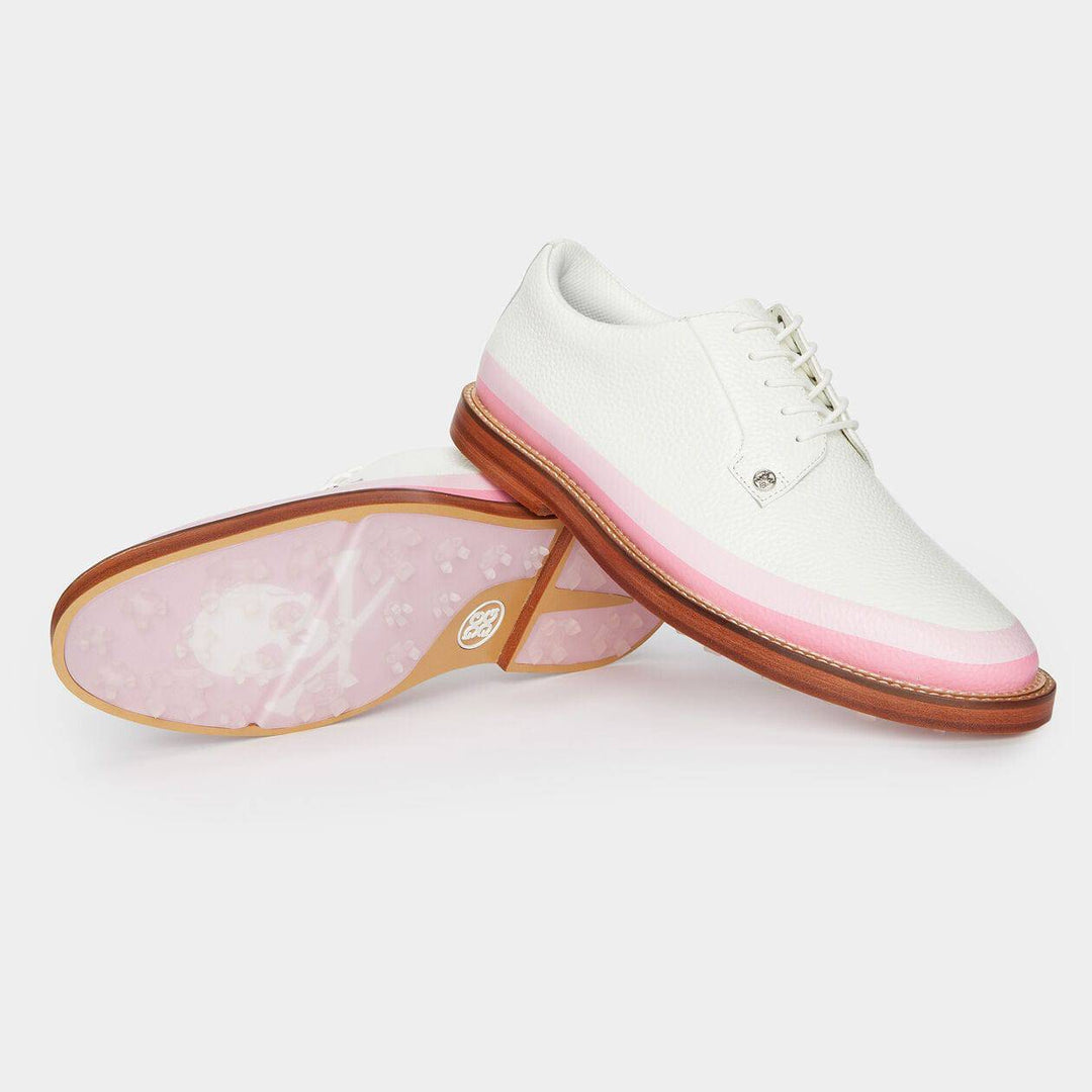 G/FORE MEN'S TUXEDO LUXE LEATHER GALLIVANTER GOLF SHOE - SNOW