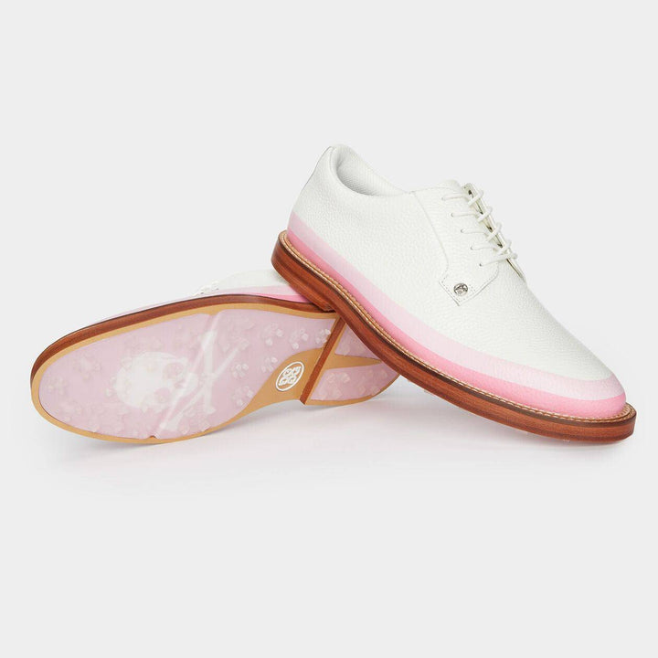 G/FORE MEN'S TUXEDO LUXE LEATHER GALLIVANTER GOLF SHOE - SNOW