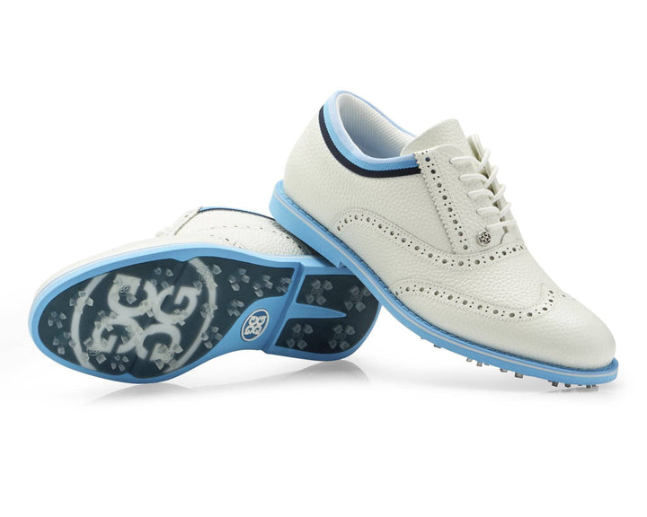 G/FORE WOMEN'S GROSGRAIN BROGUE GALLIVANTER - SNOW / TULUM
