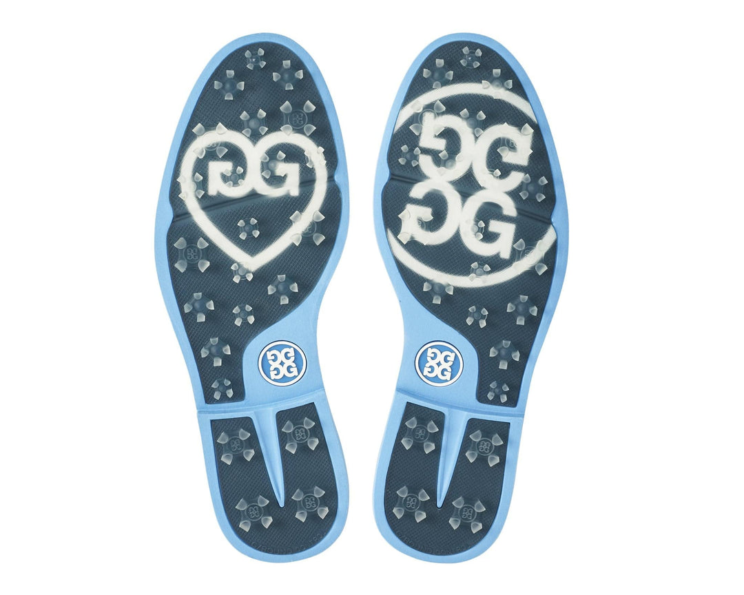 G/FORE WOMEN'S GROSGRAIN BROGUE GALLIVANTER - SNOW / TULUM