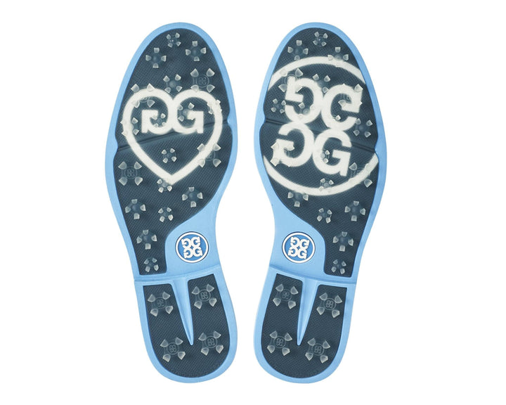G/FORE WOMEN'S GROSGRAIN BROGUE GALLIVANTER - SNOW / TULUM
