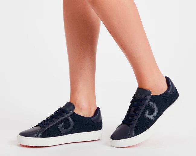 G/FORE WOMEN'S QUARTER G KNIT DISRUPTOR GOLF SHOE - TWILIGHT